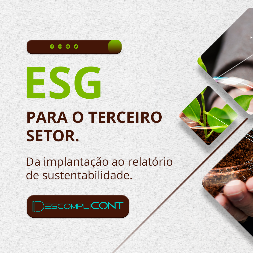 Imagem de ESG - DA IMPLANTAÇÃO AO RELATÓRIO DE SUSTENTABILIDADE criado por Descomplicont Ltda na hotmart