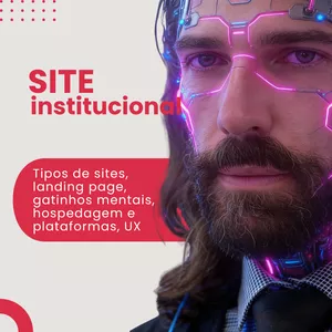 Imagem de capa para o Curso online Site Institucional