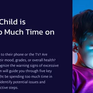 Cover image for Ebook Smart Parenting in the Digital Age 📱 10 Visual Guides to Protect Your Kids from Excessive Screen Time