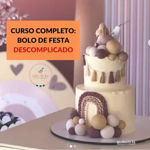 Imagem do curso Bolo de Festa Descomplicado