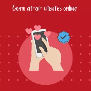 Imagem de capa para o Ebook Como atrair mais clientes online
