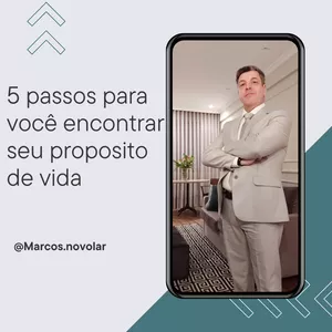 Imagem de capa para o Ebook 5 PASSOS PARA ENCONTRAR SEU PROPOSITO DE VIDA.