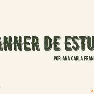 Imagem de capa para o Curso online PLANNER DE ESTUDOS