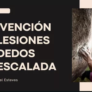 Imagen de portada para Curso online Prevención de Lesiones de Dedos en la Escalada