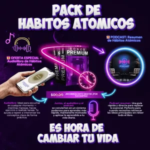 Imagen de portada para Curso online PACK DE HABITOS ATOMICOS
