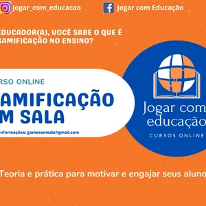 Imagem de capa para o Curso online Gamificação em Sala