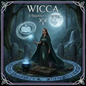 Imagem de capa para o Ebook Wicca - Em busca de autoconhecimento 