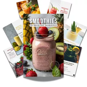 Imagem de capa para o Ebook Smoothies - 20 Receitas Saudáveis