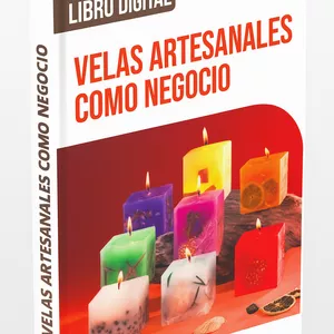 Imagem de capa para o Ebook Curso Express: Velas Aromaticas que Encantan y se Venden Solas 
