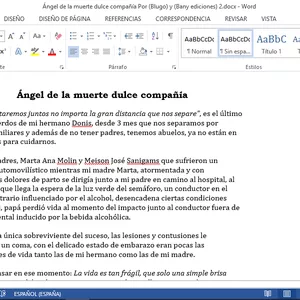 Imagen de portada para Ebook Ángel de la muerte dulce compañía ( Novela ligera sin terminar)  