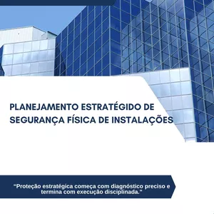 Imagem de capa para o Ebook Planejamento de Segurança Física de Instalações