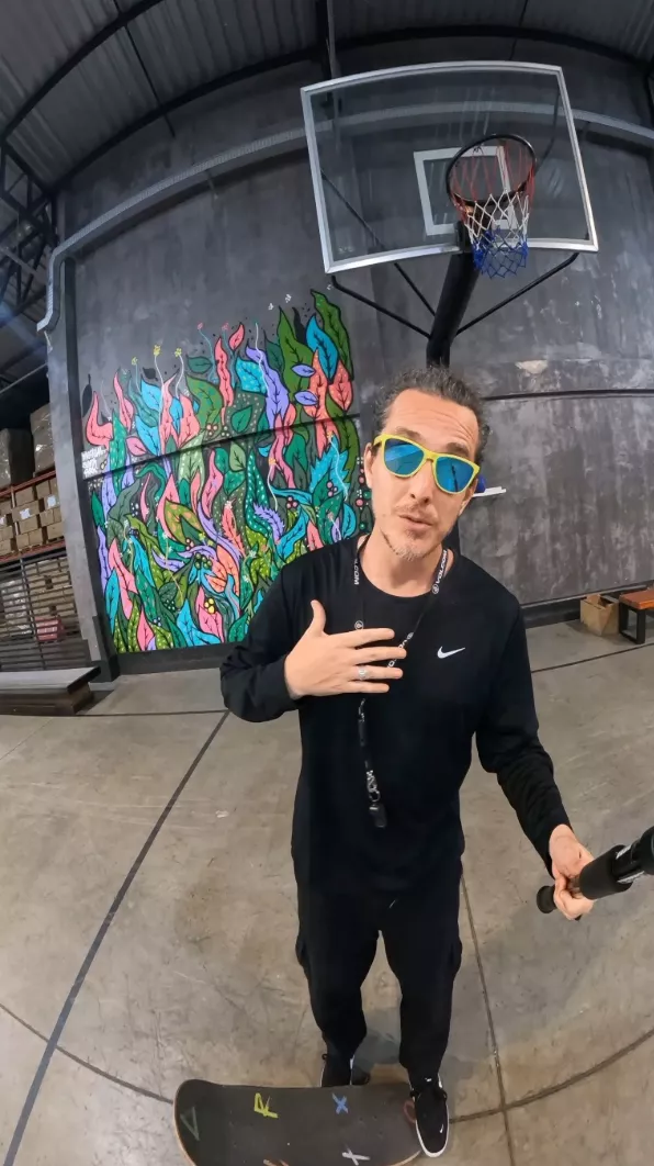 Professor de Skate Révisson Silva 