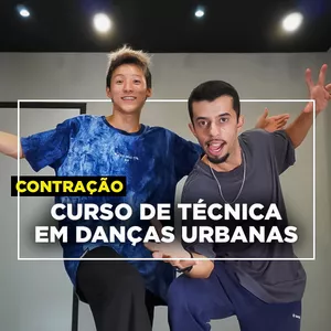 Imagem de capa para o Curso online [CONTRAÇÃO] Curso de Técnica em Danças Urbanas 