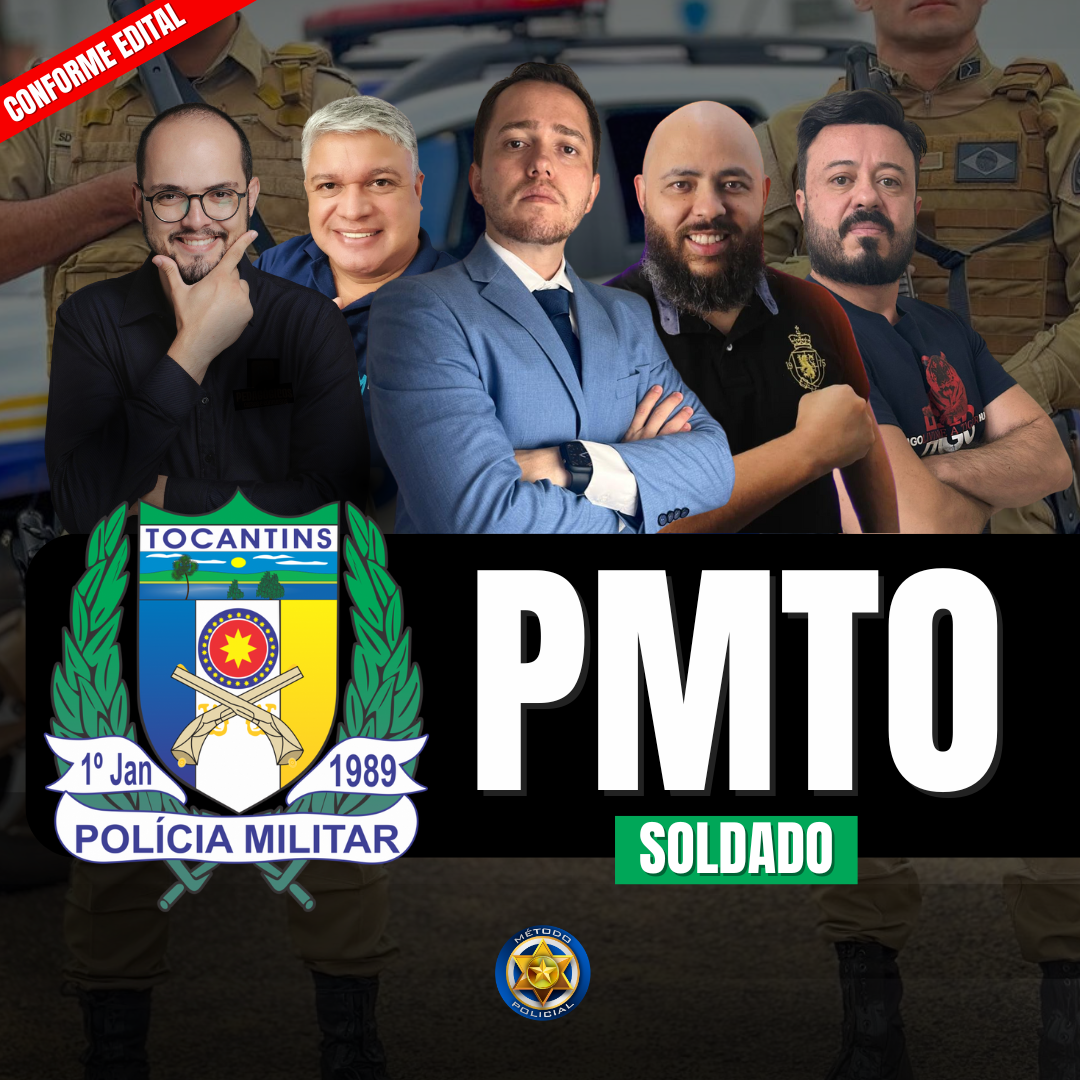 Combo PMTO (Soldado) - Polícia Militar do Tocantins (Conforme Edital) Compras Digitais Dicas de Cursos