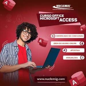 Imagem de Microsoft Access criado por Nuclemig EAD na hotmart