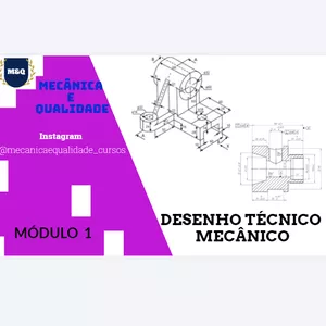 Imagem do curso DESENHO TÉCNICO MECÂNICO PARA ENGENHARIA 