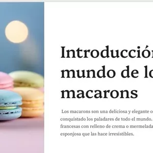 Imagen de portada para Ebook Introducción al mundo de los Macarons