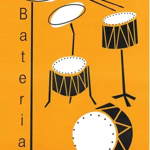 Imagem de capa para o Ebook Curso prático e simples de bateria - Teoria