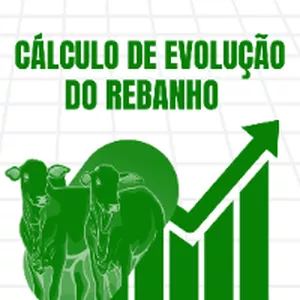 Imagem de capa para o Ebook Planilha Cálculo de Evolução de Rebanho