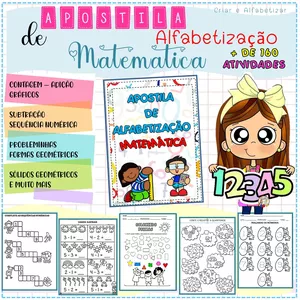 Imagem de capa para o Ebook APOSTILA DE ALFABETIZAÇÃO MATEMÁTICA