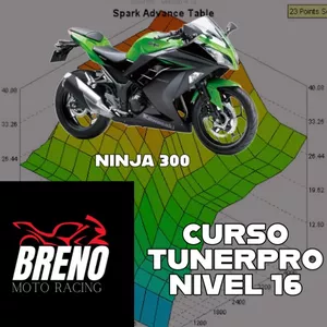 Imagem de capa para o Curso online CURSO TUNERPRO NÍVEL 16 KAWASAKI NINJA 300