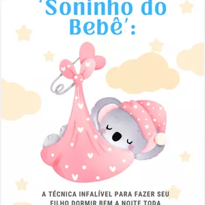 Imagem de capa para o Ebook Método Soninho de Bebê