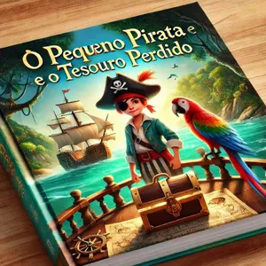 Imagem de capa para o Ebook O Pequeno pirata e o Tesouro perdido 