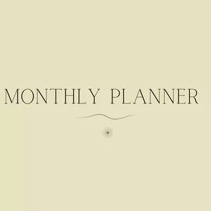 Imagen de portada para Ebook Planner Mensual Minimalista para potenciar tu negocio