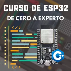 Imagen de portada para Curso online Curso de ESP32: de 0 a experto