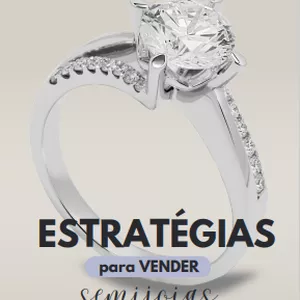 Imagem de capa para o Ebook E-book Estratégia de Vendas de Semijoias