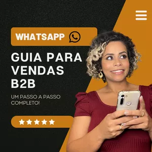 Imagem de capa para o Ebook Guia para Vendas B2B por WhatsApp
