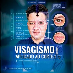 Imagem de capa para o Curso online Visagismo aplicado ao Design de corte de cabelo 