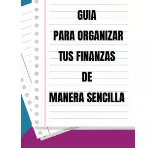 Imagen de portada para Ebook Guía para organizar tus finanzas de manera sencilla