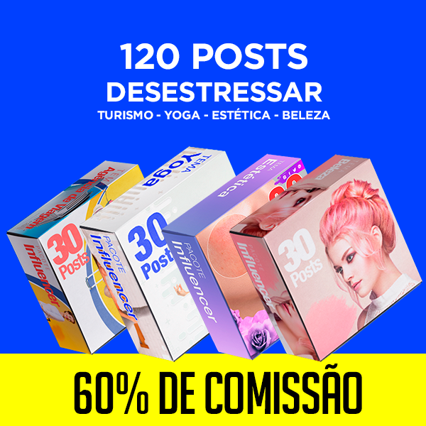 Imagem do curso Pacote 120 Posts de Desestressar - CMZ