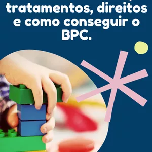Imagem de capa para o Ebook Guia completo Sobre autismo e como conseguir o Beneficio BPC
