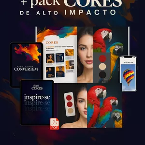 Imagem de capa para o Ebook E-book - Cores que Convertem + E-book - Pack Cores de Alto Impacto