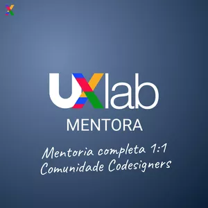 Imagem de capa para o Serviço online Bem-vindo(a) à Continuação da Sua Jornada de Mentoria UXlab!