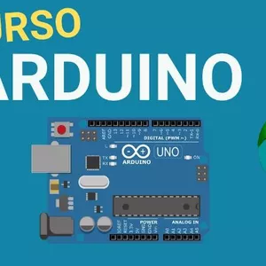 Imagem de capa para o Ebook Arduino: Do Básico ao Avançado