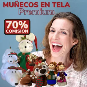 Imagem principal do produto Muñecos en Tela Premium