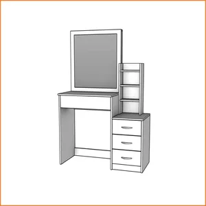 Imagen de portada para Ebook K059 - Plano de Tocador 