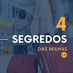 Imagem do curso 4 SEGREDOS SOBRE MILHAS     ﻿﻿Curso Rápido, com Áudio Book, Vídeo e Ebook, tudo em um só, crie histórias, de forma simples e fácil. 4 SEGREDOS REVELADOS!