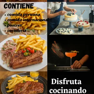 Imagen de portada para Curso online recetas de gastronomia peruana e internacional
