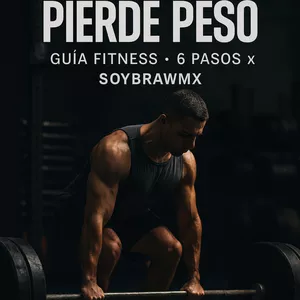 Imagen de portada para Ebook Pierde Peso / Guia fitness 6 PASOS! 