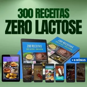 Imagem do curso 300 Receitas Zero Lactose