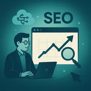 Imagem de capa para o Curso online SEO de Performance:  Guia Completo