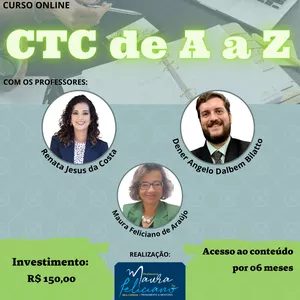 Imagem de capa para o Curso online CTC de A a Z