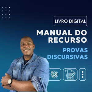 Imagem de capa para o Ebook Manual do recurso em provas discursivas