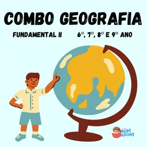 Imagem do curso Combo Geografia (Fundamental II) 6º, 7º, 8º e 9º Ano
