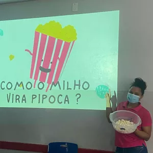 Imagem de capa para o Curso online Sequência "Como o milho vira pipoca?"