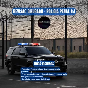 Imagem do curso Revisão Bizurada - Polícia Penal RJ (PPRJ)